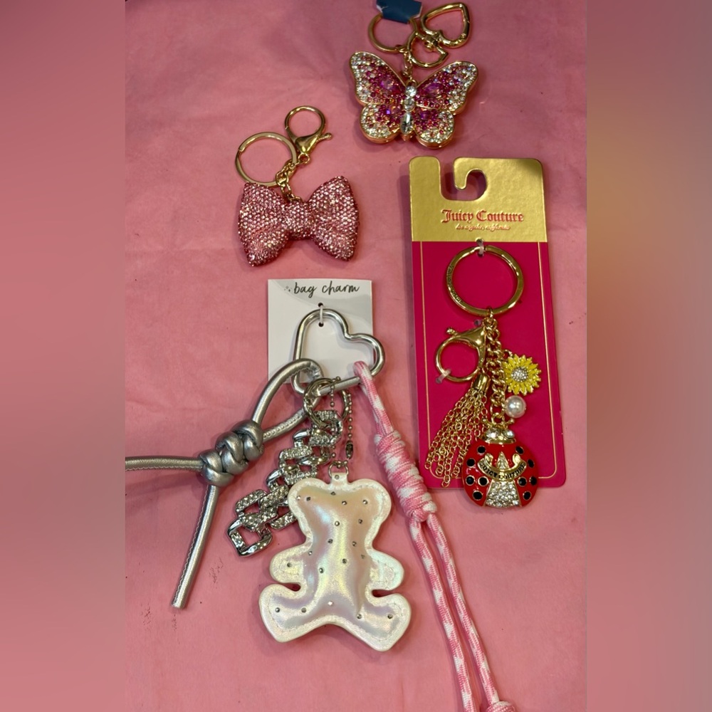 BETSEY J. and JUICY C. Assorted Women's Keychains/Bag Charms & more.
10 Items - Picture 4 of 6